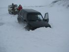 носом в снег